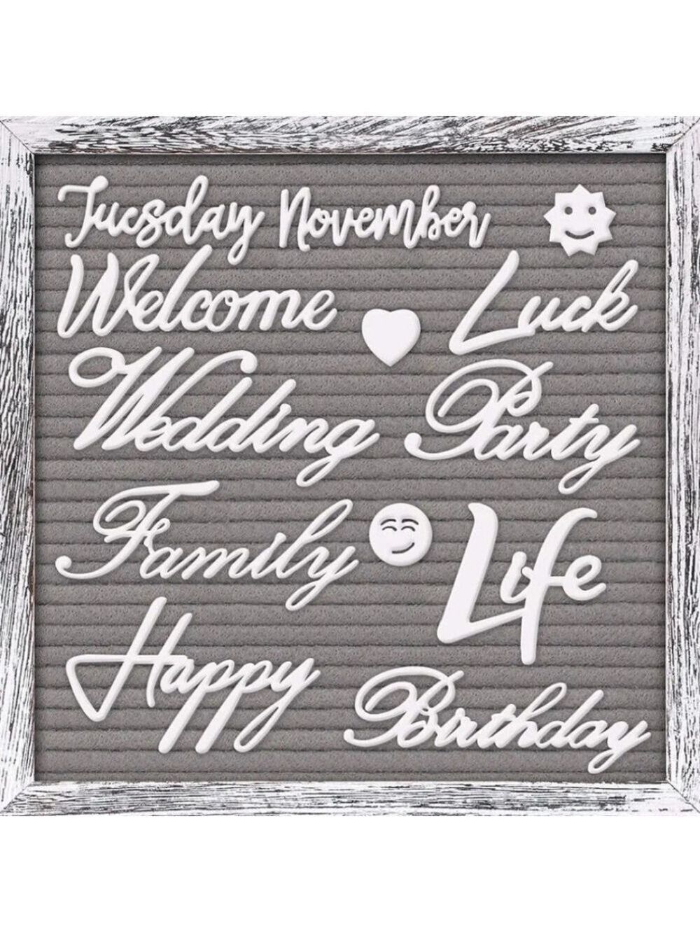 Tukuos Letter Board